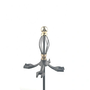 Black coating  5 Pieces fire place stand indoor fireplace companion tools kit set