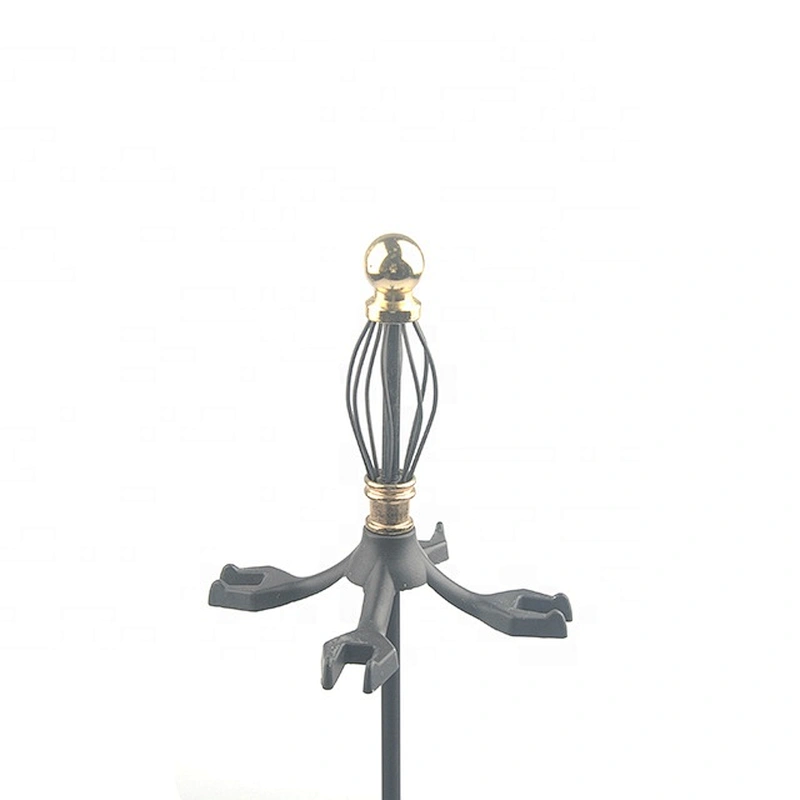 Black coating  5 Pieces fire place stand indoor fireplace companion tools kit set