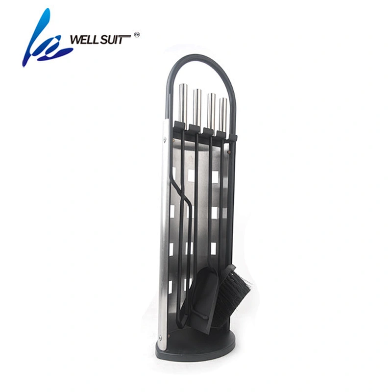 Hot selling modern stainless steel fireplace accessory