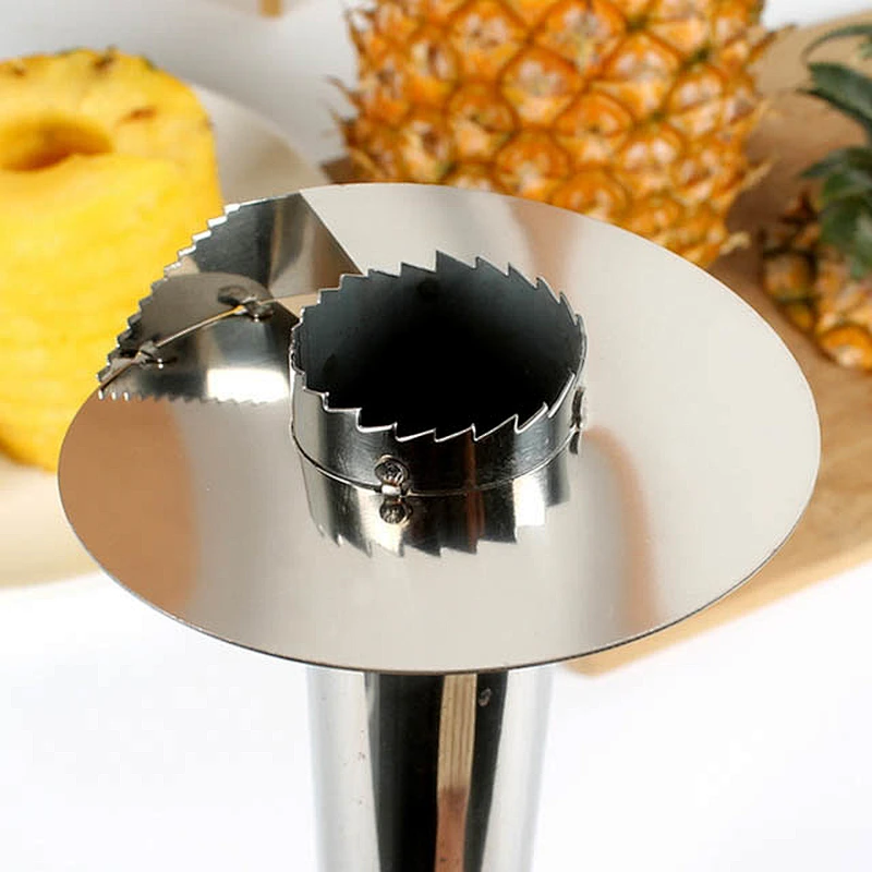 Hot sale stainless steel food grade pineapple peeler corer slicer