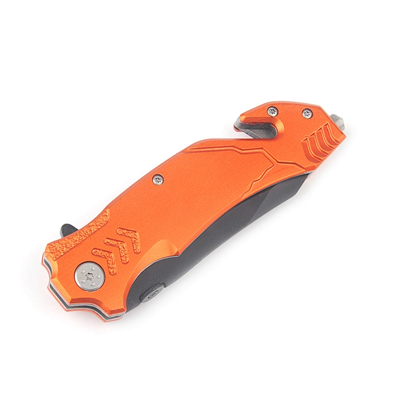 Aluminum Handle Stainless Steel Blade Outdoor Camping Survival Hunting Knife