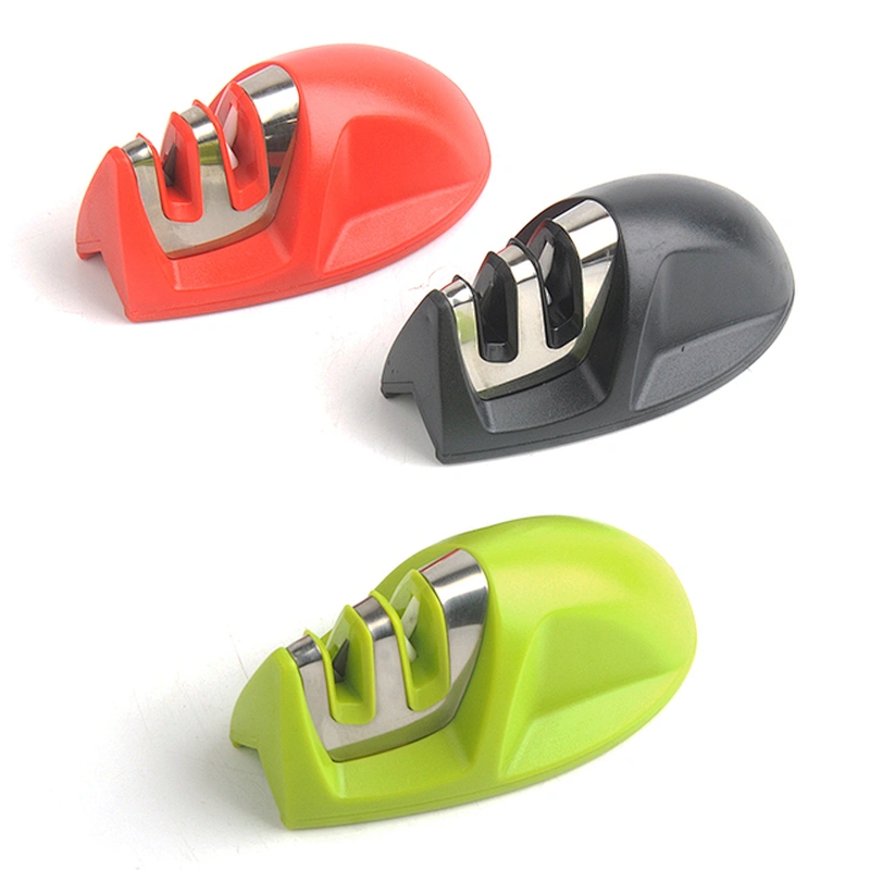 Hot Selling 2-Stage Small Pocket mini Professional Chef kitchen Knife Sharpener