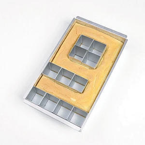Aluminum Alloy Square Cake Pan with Chiffon Cake Mould