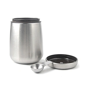 Wholesales Stainless Steel Food Airtight Coffee Bean Sugar Storage Container