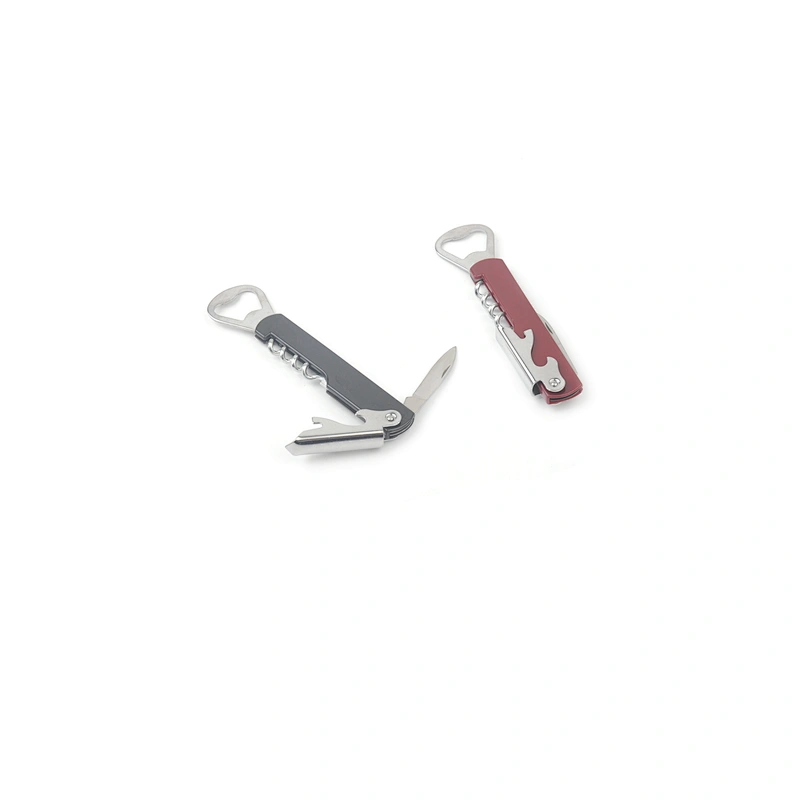 Professional Stainless Steel Wine Opener PP Plastic Hand Screw Corkscrew Bottle Opener Can Beer Opener