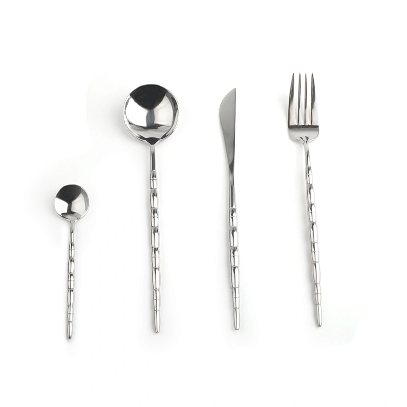 Factory Price Portugal Stainless Steel Wedding Spoon And Fork Cutlery Set