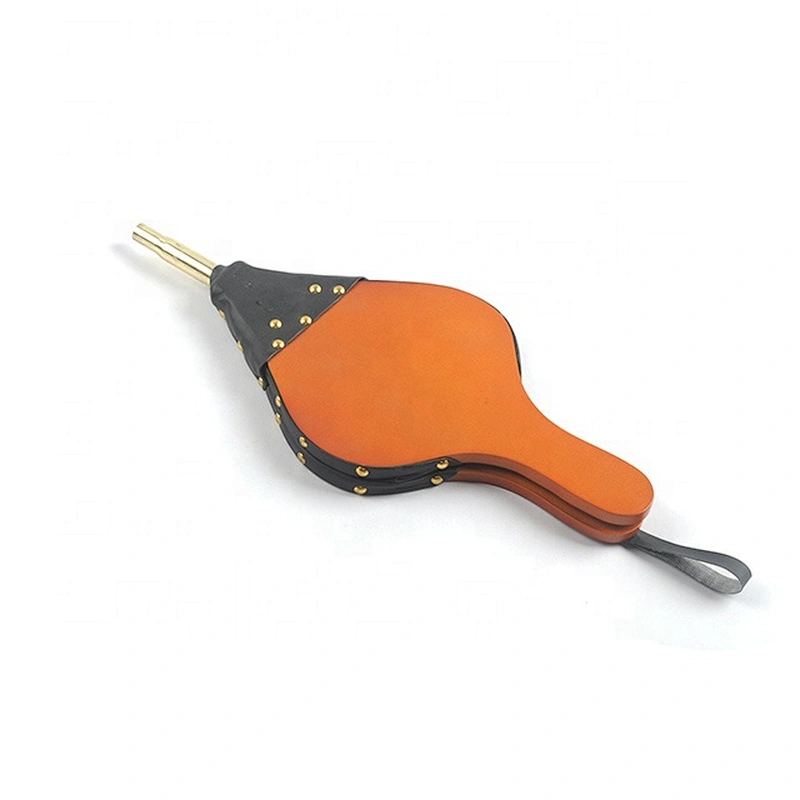 Fireplace accessory leather manual blower fireplace bellow for BBQ camping