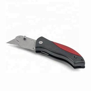Professional Custom  ABS Handle Folding Pocket Utility Knife with Storage