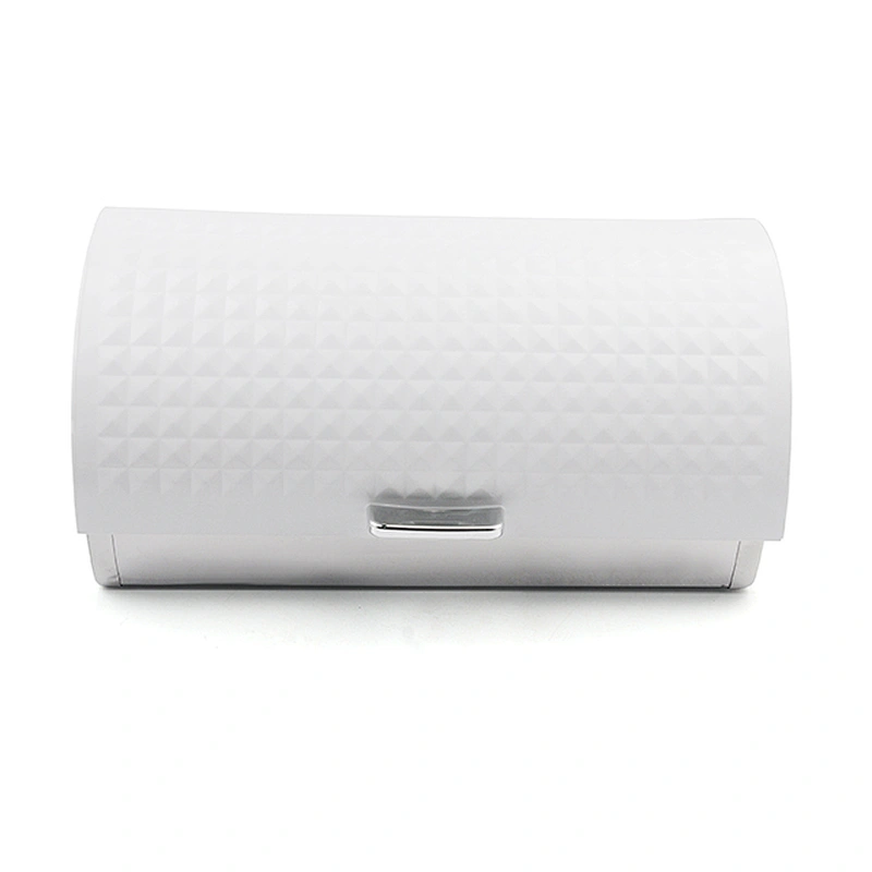 Modern household metal bread box