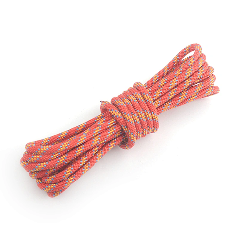 Customized  Polypropylene Rescue Safety Outdoor Climbing Static Nylon Rope with clasp