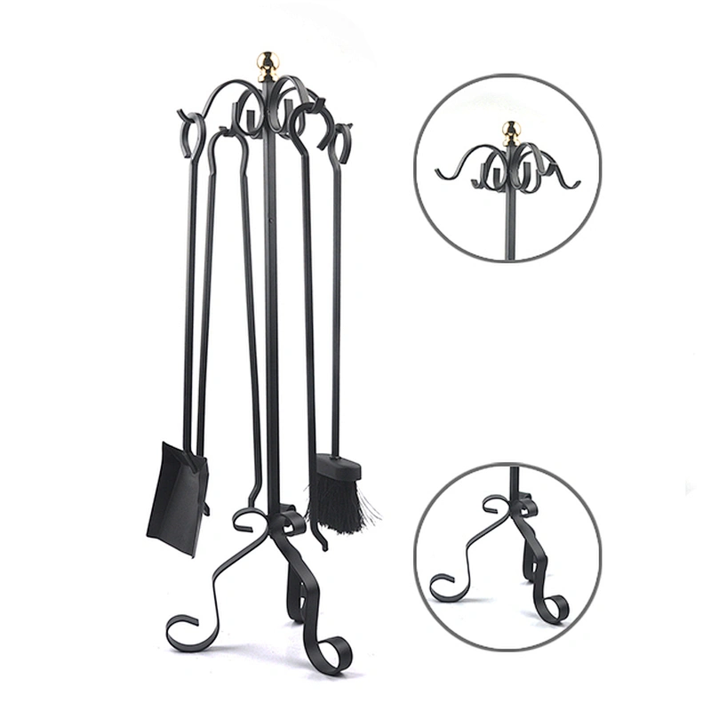 Hot sale indoor metal fireplace tool set