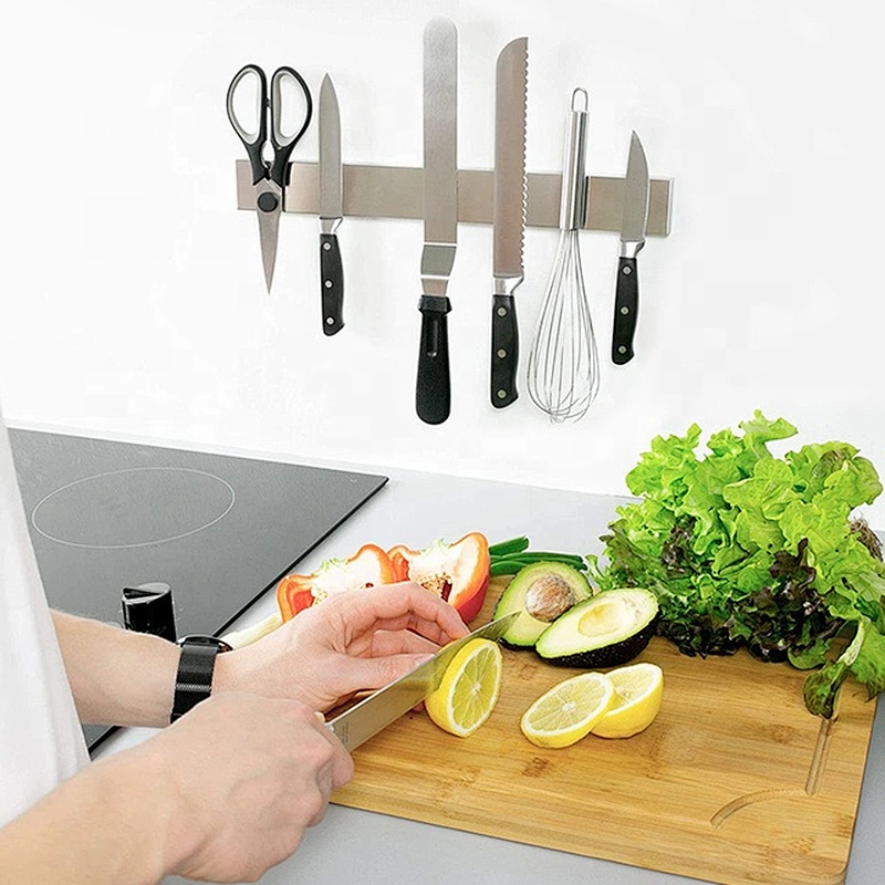 Strong Magnetic Knife Rest Wall Mount Knives Racks Stripe