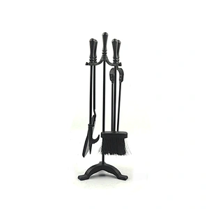 New Indoor Outdoor Accessories Cast Iron Metal Fireplace Tool  Set
