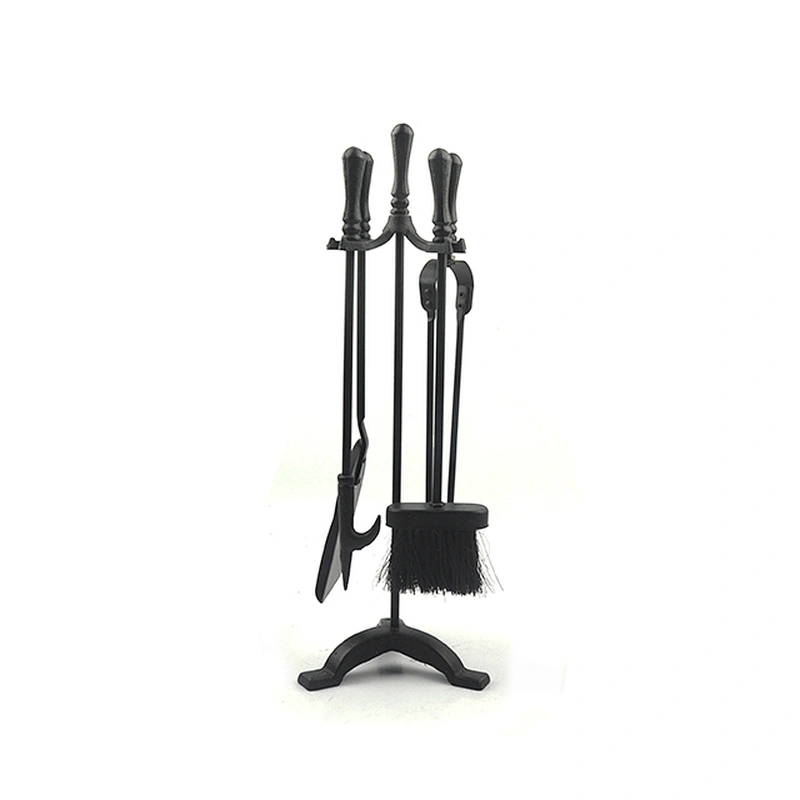 New Indoor Outdoor Accessories Cast Iron Metal Fireplace Tool  Set
