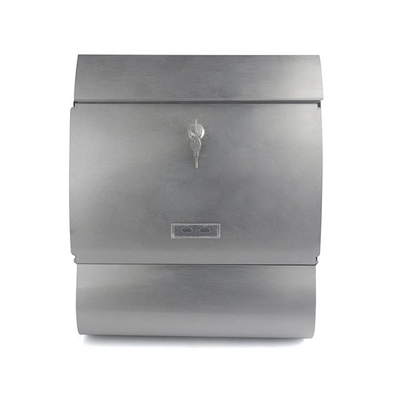 mailbox outdoor stainless steel mailbox wall mounted
