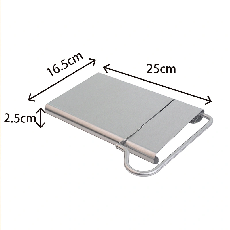 High quality stainless steel kitchen cheese slicer arm slicer ware cheese and butter cheese board