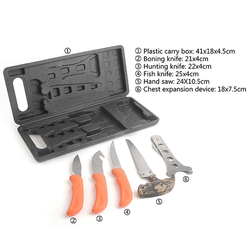 Hot selling 5PC survival knife set of tools