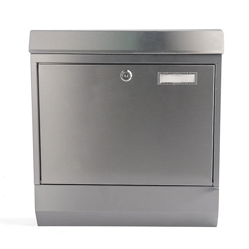 mailbox outdoor stainless steel mailbox wall mounted