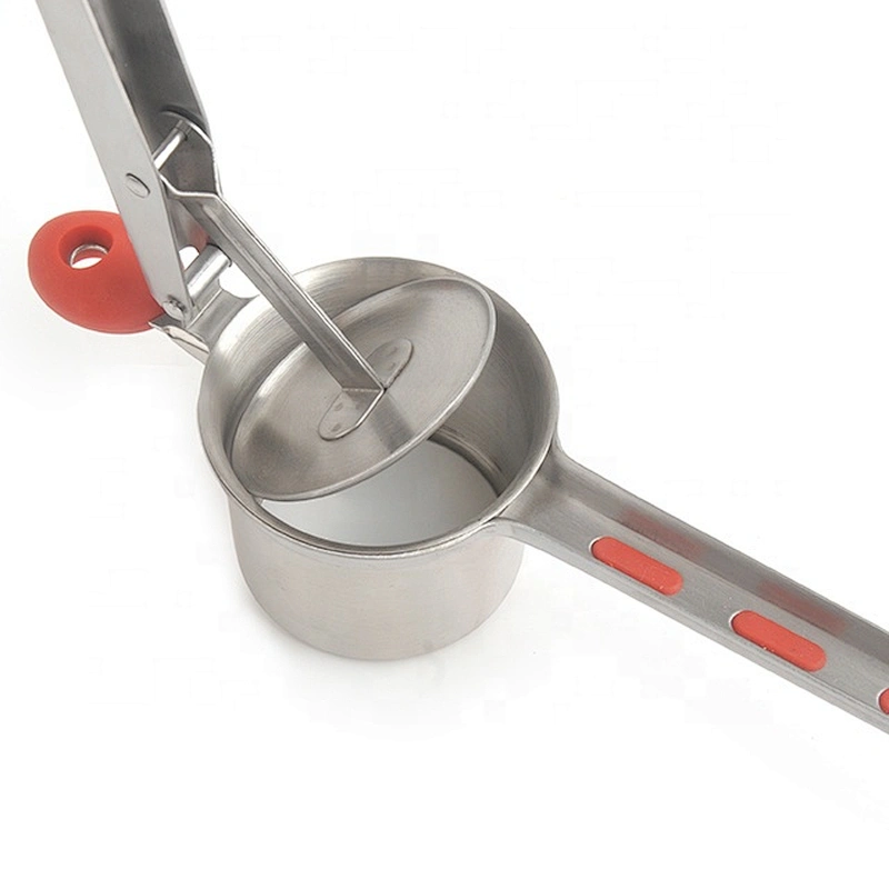 Food grade stainless steel fruit masher manual potato ricer
