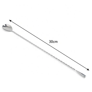 Stainless steel novelty custom silver metal bar tools drink stirrer cocktail stirrers