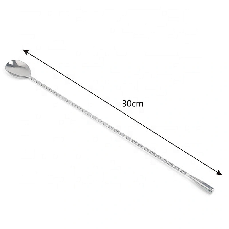 Stainless steel novelty custom silver metal bar tools drink stirrer cocktail stirrers