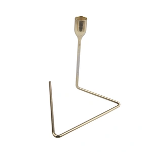 Dinner rose gold metal candle holder customized tall candlestick
