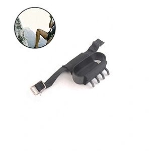 Easy Portable Winter Season Snow Ice Walking Hiking Climbing Fishing Four  Steel Spikes Hand Claws