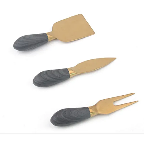 wholesale  new design food grade  kitchen   set of 3 cheese knife cheese tool