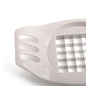 Easy to use new design hot selling potato cutter with plastic handle
