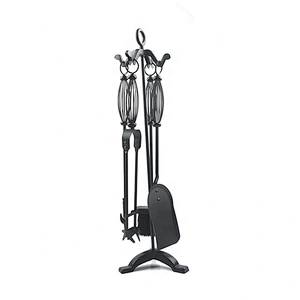 Fireplace Accessories Cast Iron Fire Log Fireside Fireplace tools sets