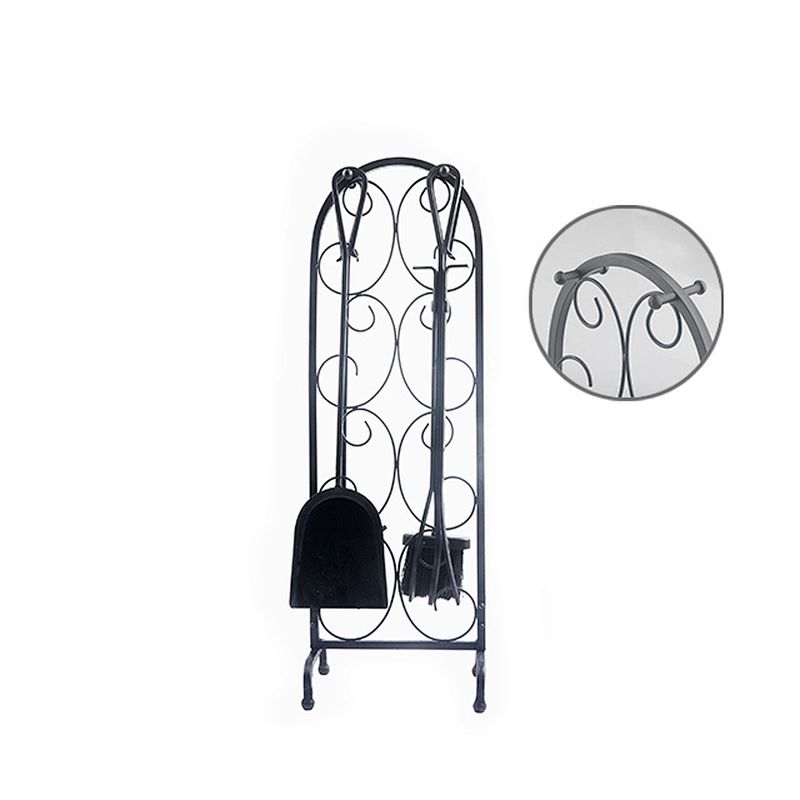 high quality  indoor metal fireplace tool set