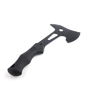 Stainless Steel Outdoor Tool Camping Damascus Hatchet with Soft Handle