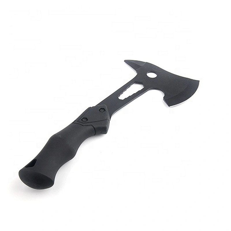 Stainless Steel Outdoor Tool Camping Damascus Hatchet with Soft Handle