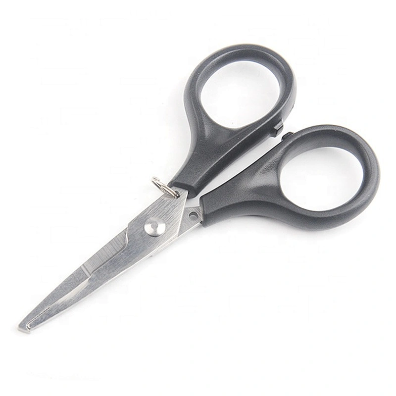 Mini Stainless Steel Fishing Cutter Multifunction Tool Curved Fishing Plier with ABS handle