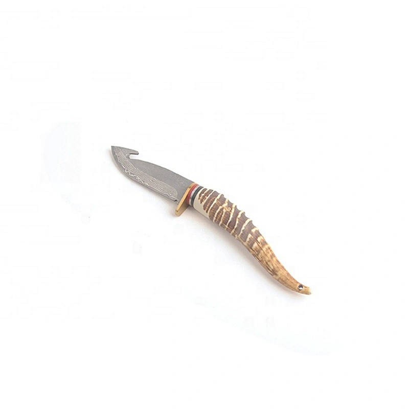Hot sale color wood handle fixed blade survival hunting Knife