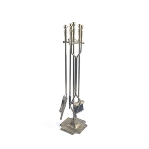 High quality indoor metal fireplace tool set