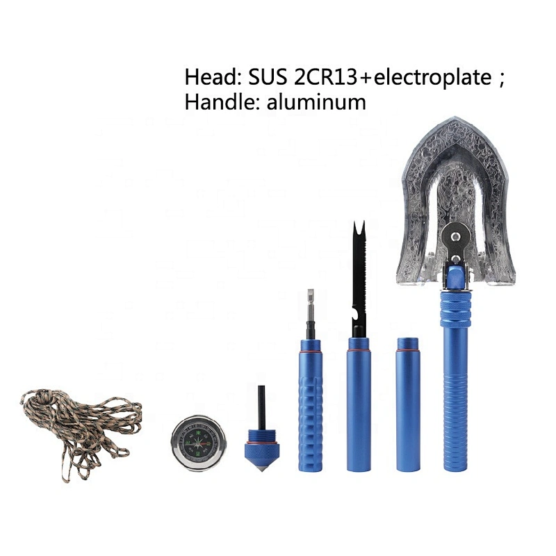 2020 New design hot selling survival folding shovel for outdoor camping