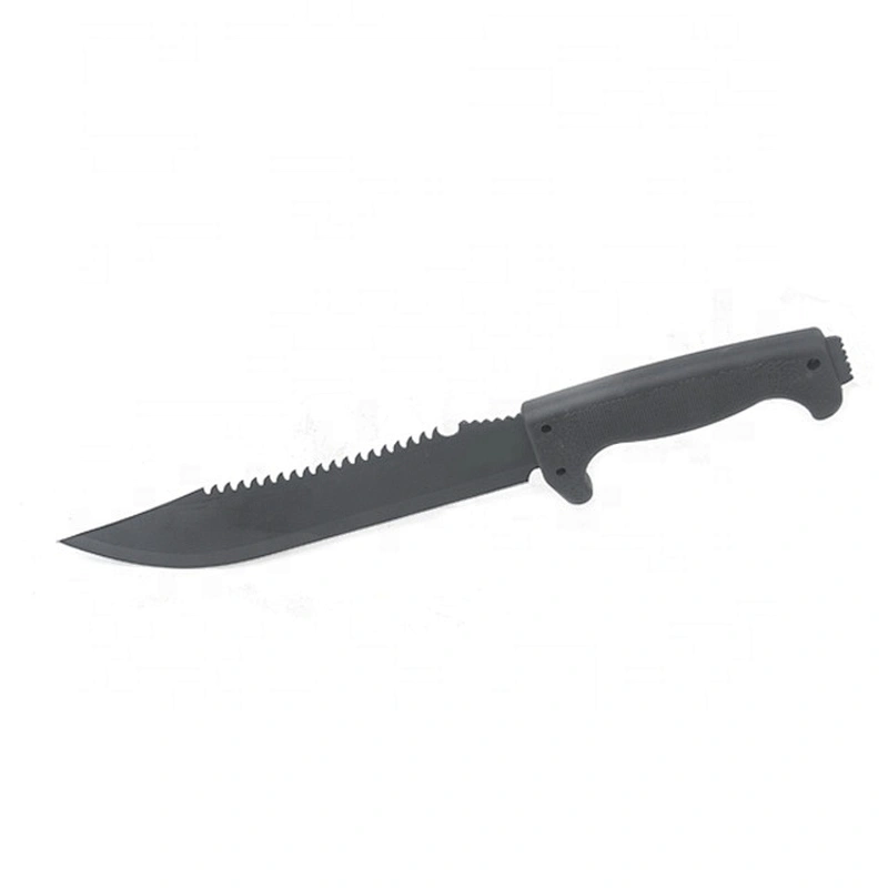 2 In 1 Stainless Steel Blade  Outdoor Knife Survival Machete with Saw