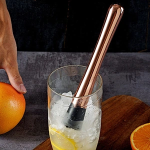 Home bar tool Stainless Steel Cocktail Ice Muddler Create Delicious Mojitos and Other Fruit Based Drinks