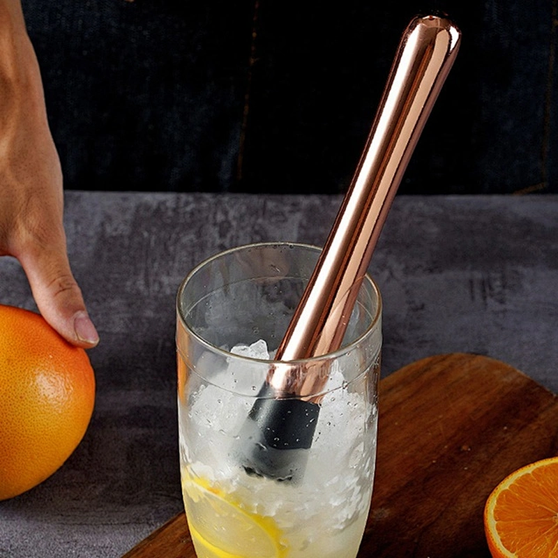 Home bar tool Stainless Steel Cocktail Ice Muddler Create Delicious Mojitos and Other Fruit Based Drinks