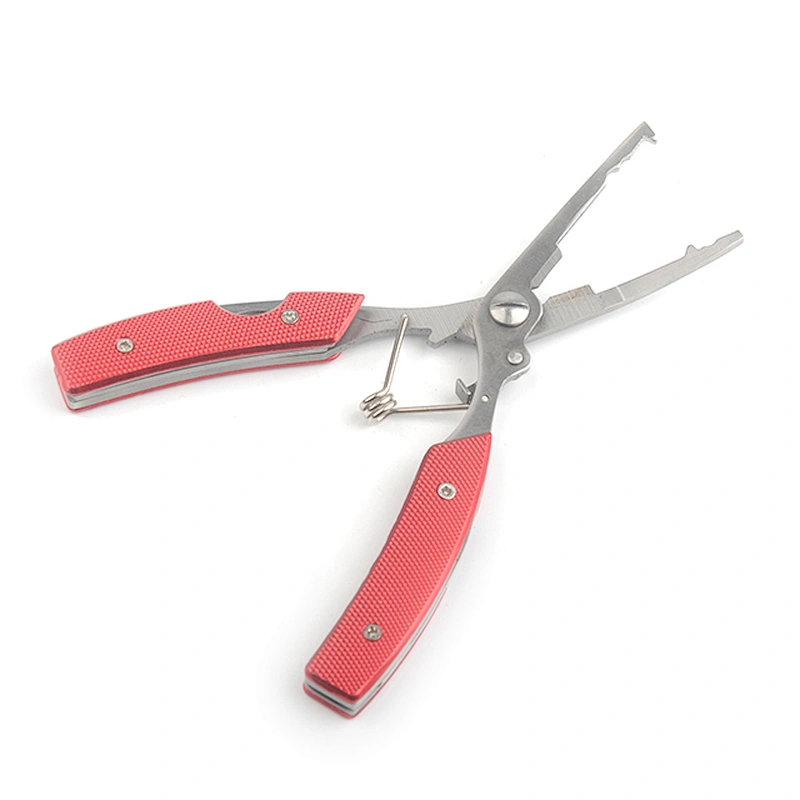 Multi function Fishing Plier Scissors Fishing Line Cutters Fishhook Remover with bend head