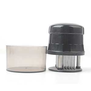 56-Blades Stainless Steel Meat Tenderizer with security locking systemn
