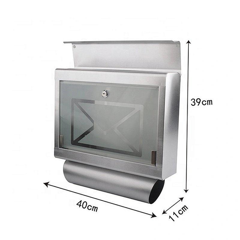 letter box metal mailbox outdoor wall mounted post box mailbox