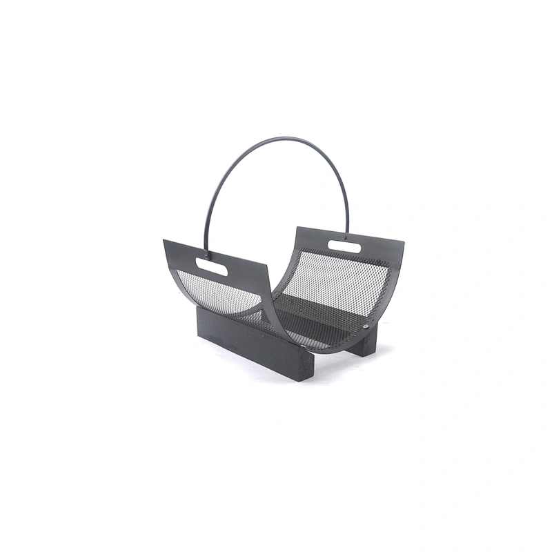 Durable Steel Log Holder Heavy-duty Firewood Rack