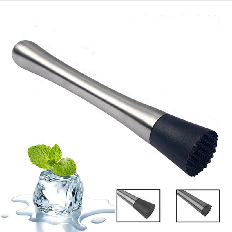 Home bar tool Stainless Steel Cocktail Ice Muddler Create Delicious Mojitos and Other Fruit Based Drinks