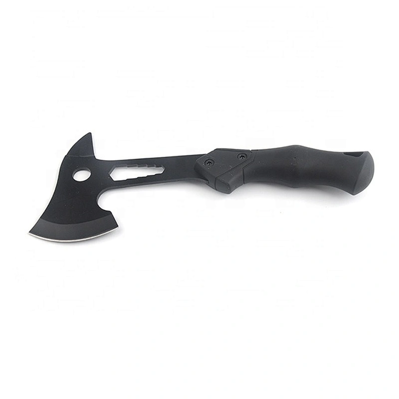 Stainless Steel Outdoor Tool Camping Damascus Hatchet with Soft Handle