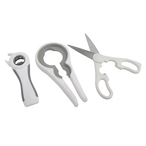Hot sales bottle opener set scissor can opener for bar