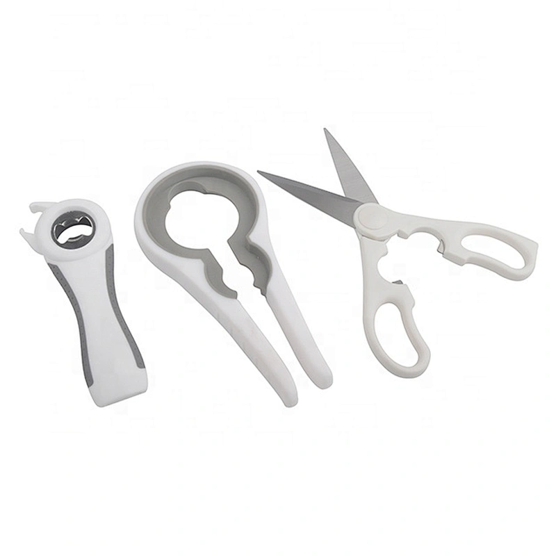 Hot sales bottle opener set scissor can opener for bar