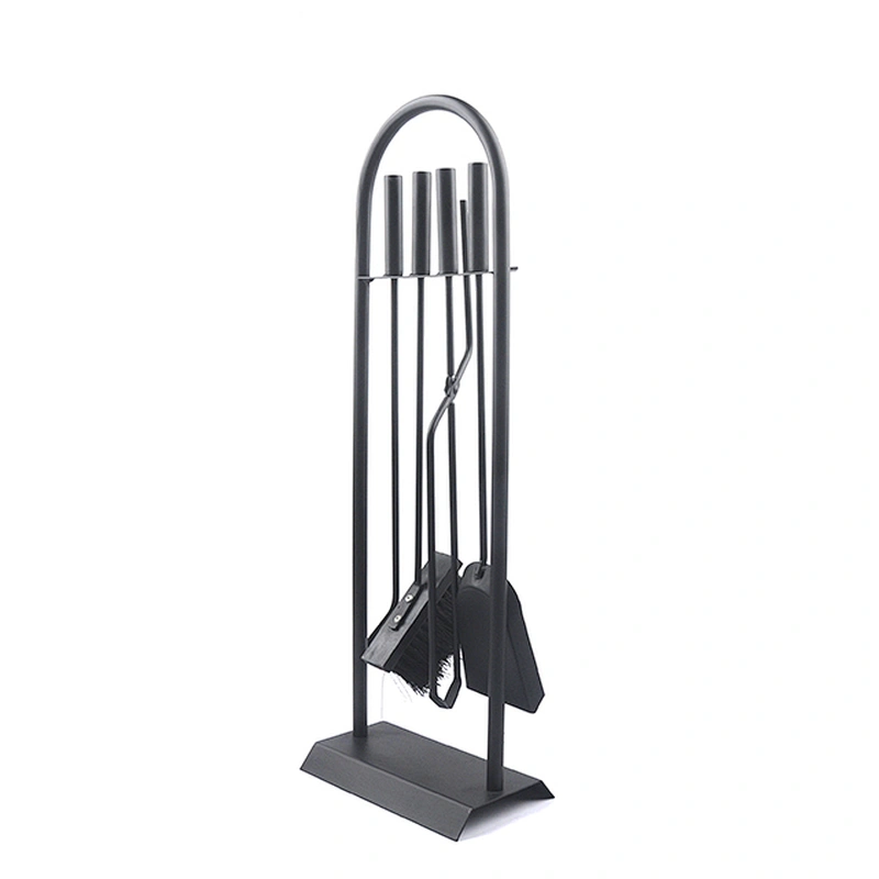 Convenient carrying handle 4 tool set decorative tools fireplace accessory