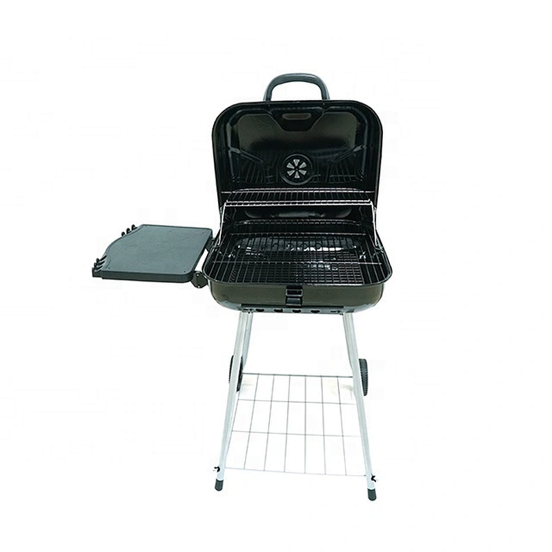 Simple kitchen commercial indoor charcoal iron bbq grill